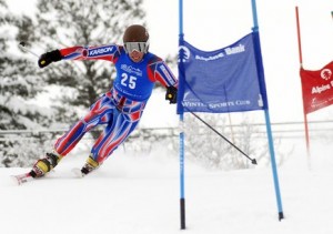 Steamboat skier Charlie Dresen skis Friday in a sprint classic Telemark event in Steamboat Springs. He finished second in the event. Shane Anderson placed first. Photo by Joel Reichenberger